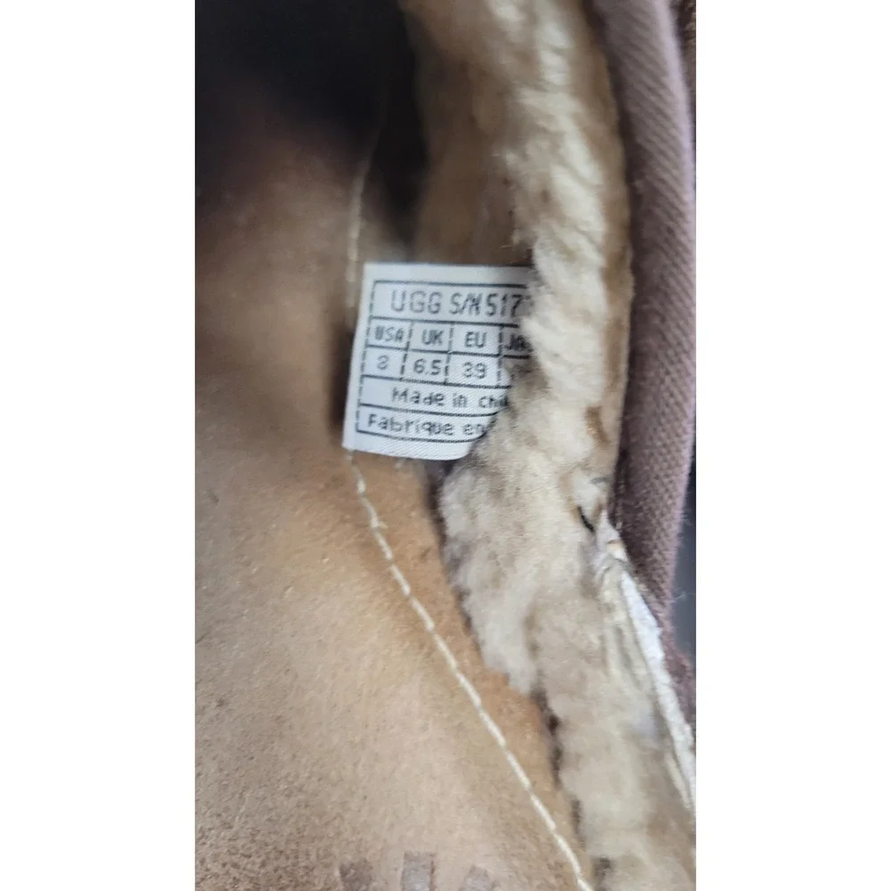 UGG Kohala Brown Leather  clog slipper Women's Mule Shoes Size 8‎ - Picture 8 of 8